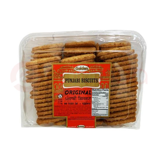 GOLDEN PUNJABI BISCUITS: 2.5LB