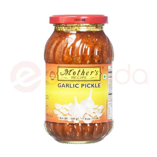 Mothers Garlic Pickle: 500g