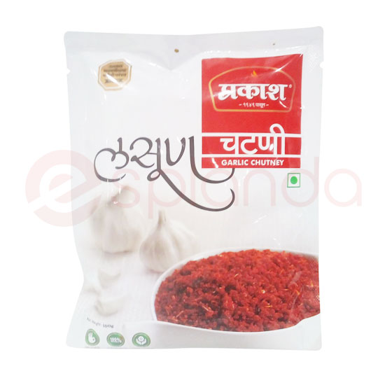 PRAKASH GARLIC CHUTNEY : 100GM