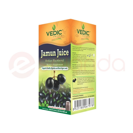 VEDIC JAMUN JUICE : 500ML