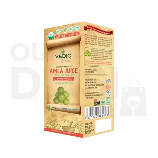 VED ORGA AMLA JUICE : 500ML