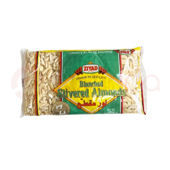 ZIYAD SLIVERED ALMONDS:340GM