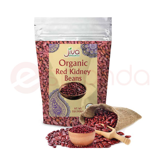JIVA ORG. RED KIDNEY BEANS:4LB