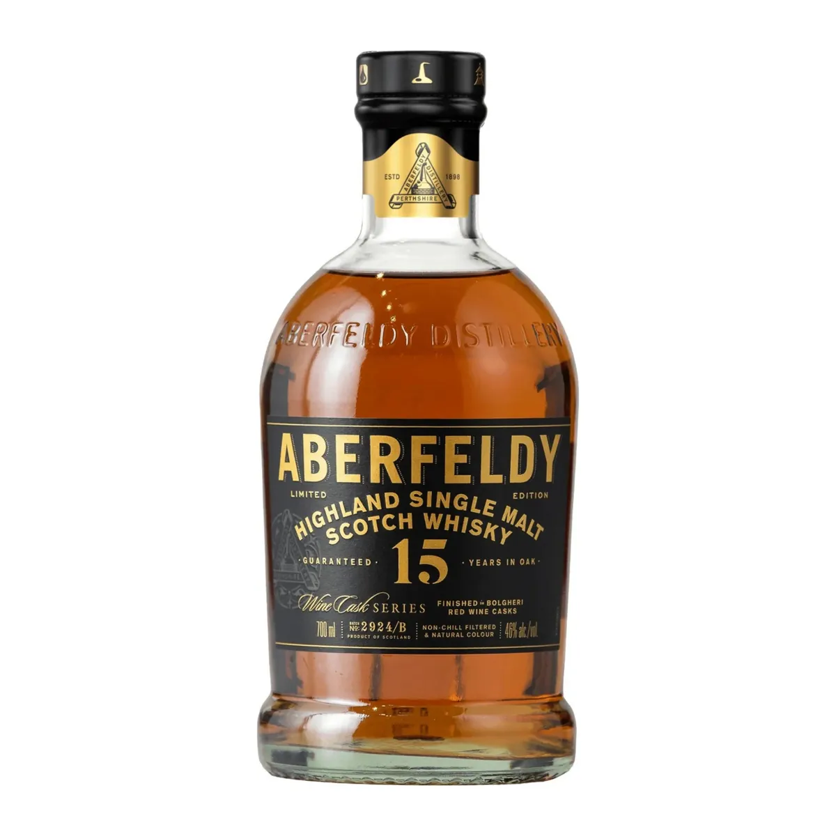 ABERFELDY 15 YEAR BOLGHERI RED WINE CASK 750 ML at CBC Liquors, Westford, Westford MA
