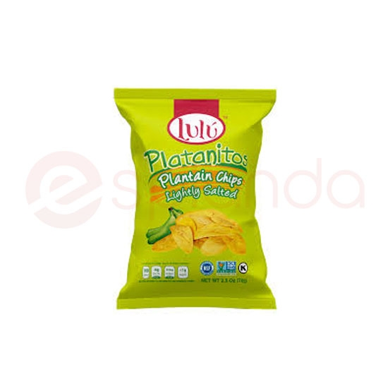 LULU PLANTAIN CHIPS: 70G