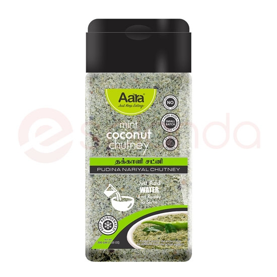 AARA MINT COCONUT CHUTNEY:200G