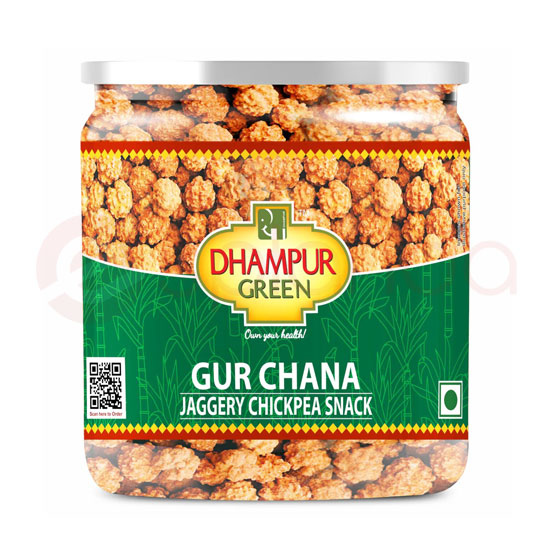 DHAMPUR GUR CHANA: 500G