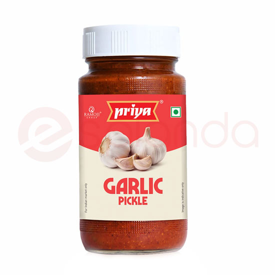 PRIYA GARLIC PICKLE : 300GM