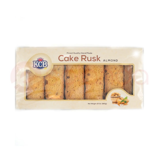 KCB CAKE RUSK ALMOND : 226GM