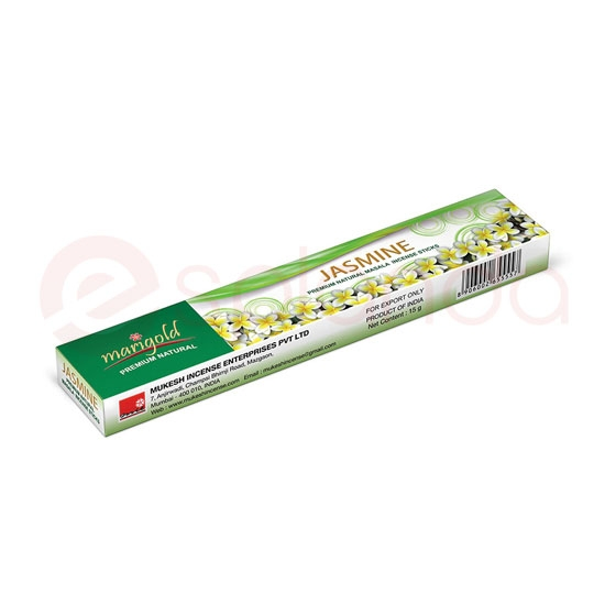 MARIGOLD JASMINE INCENSE: 6CT