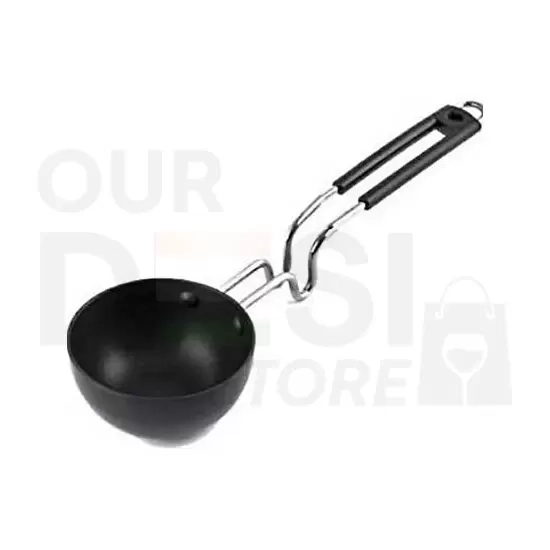 TADKA PAN WITH BLACK HANDLE :