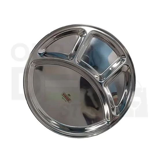VINOD ROUND COMPARTMEN SIZE :
