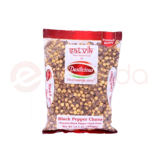 SATVIK BLACK PEPPER CHANA:400G