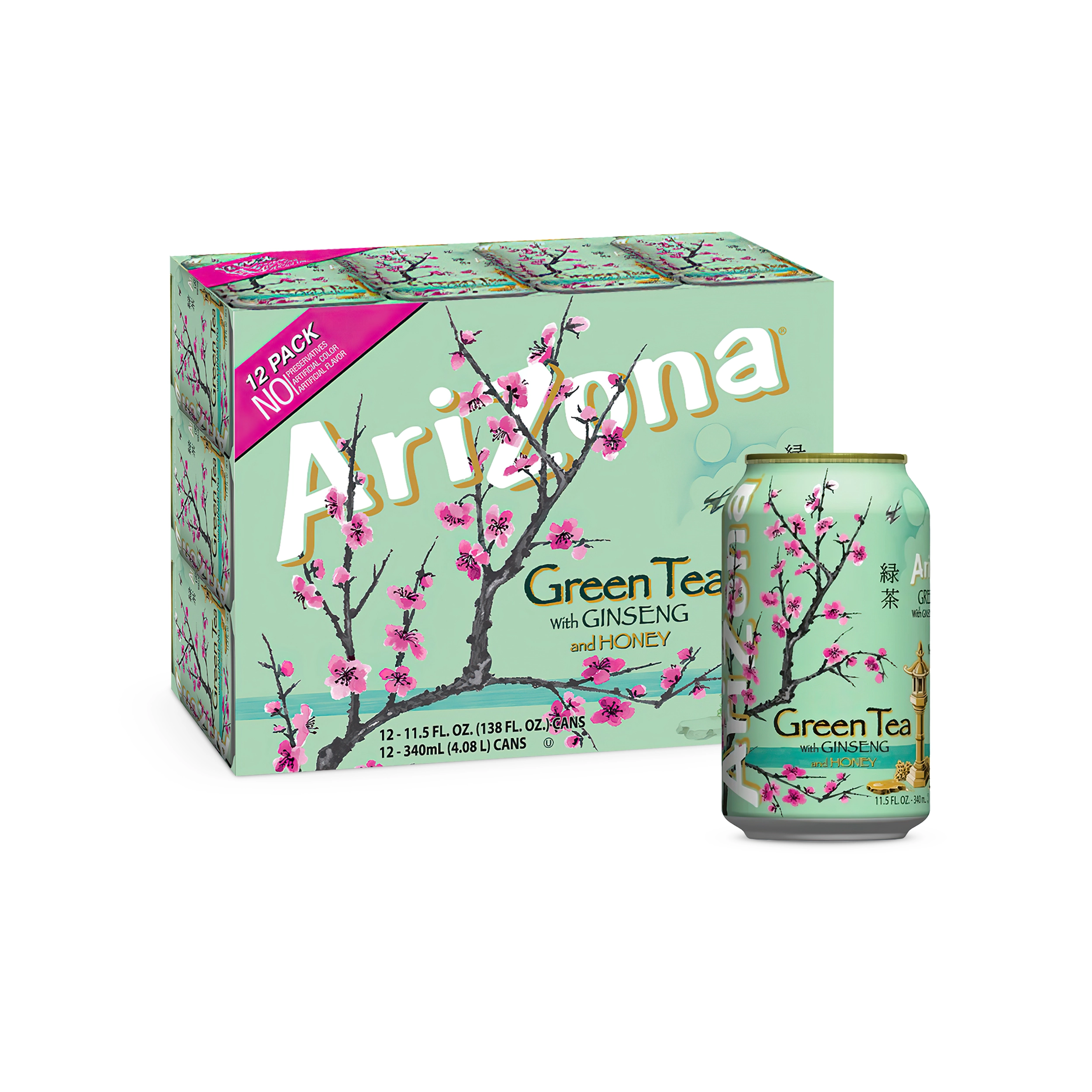 GREEN TEA WITH GINSENG & HONEY