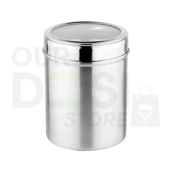 CANISTER TOP SEE THROUGH: 9 CM