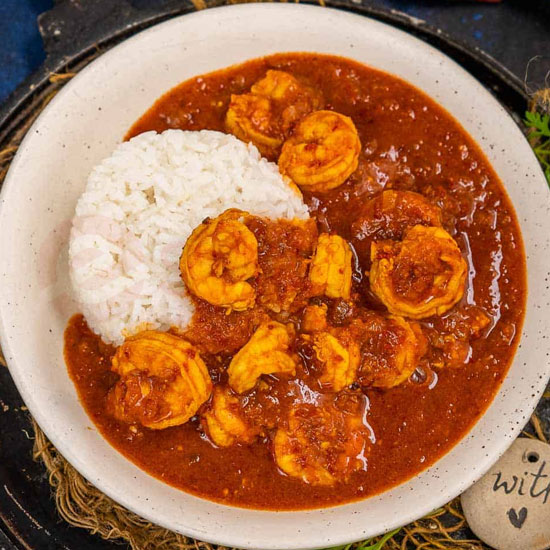 Shrimp or Fish Vindaloo