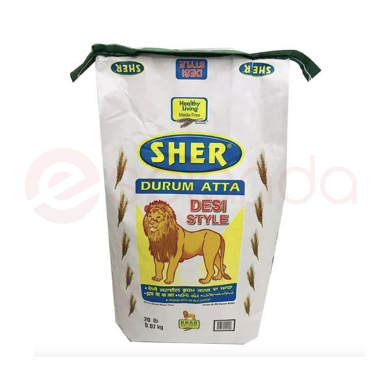 Sher Durum Atta : 20 Lb