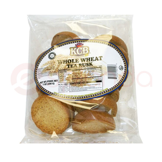 KCB TEA RUSK WHOLE WHEAT:200G