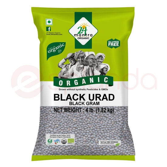 24 MANTRA BLACK URAD WHOLE:4LB