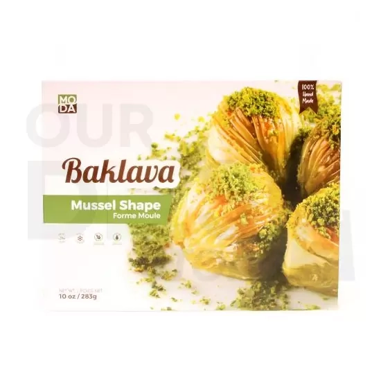 BAKLAVA MUSSEL SHAPE: 10 OZ