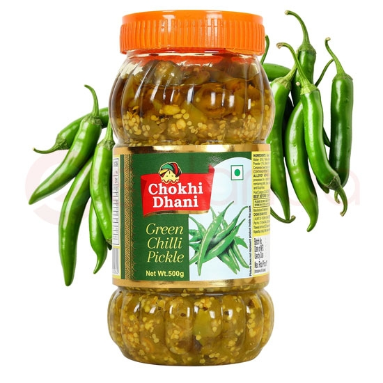CHOKHI DHANI GREEN CHILLI:950G