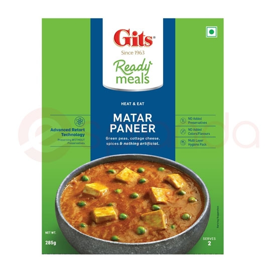 GITS MATAR PANEER: 285G