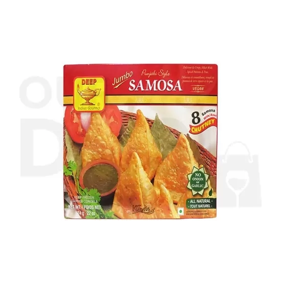 DEEP JUMBO SAMOSAS 8 : 8 PS DEEP JUMBO SAMOSAS 8 : 8 PS