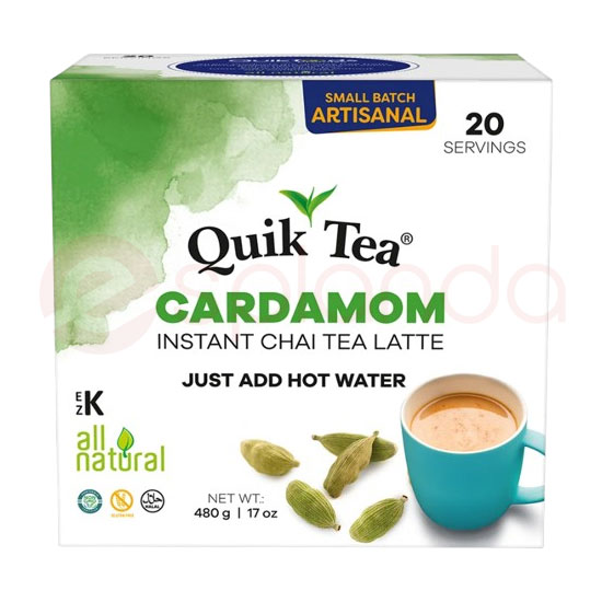QUIK TEA CARDAMOM CHAI :480G