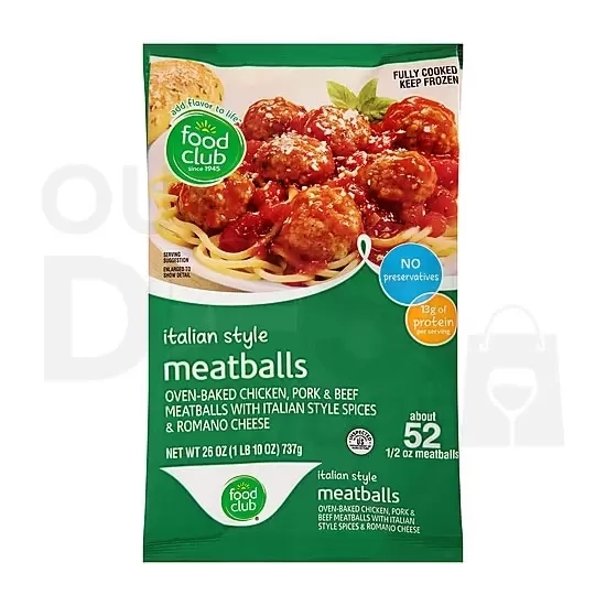 FD CLUB ITLN MEATBALLS : One