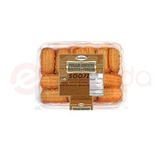 GOLDEN SOOJI BISCUIT: 2.5LB