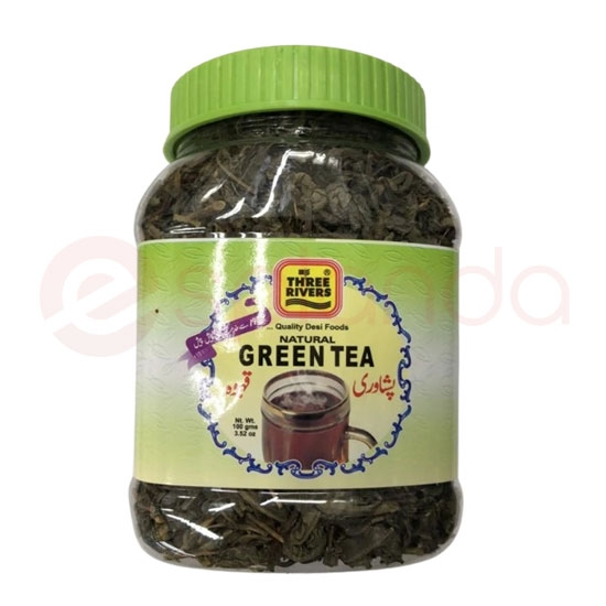 THREE RIVERS GREEN TEA :100GM