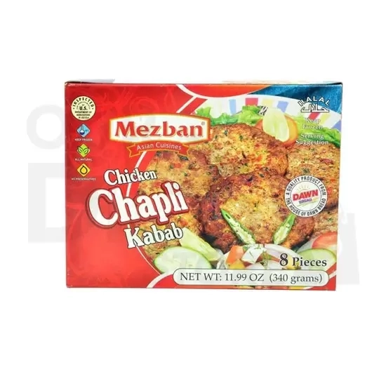 MEZBAN CH CHAPLI KABAB : 456 G