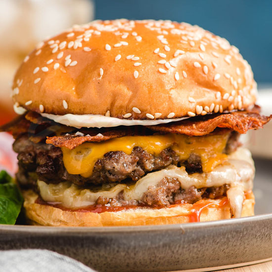 Double Bacon Cheese Burger