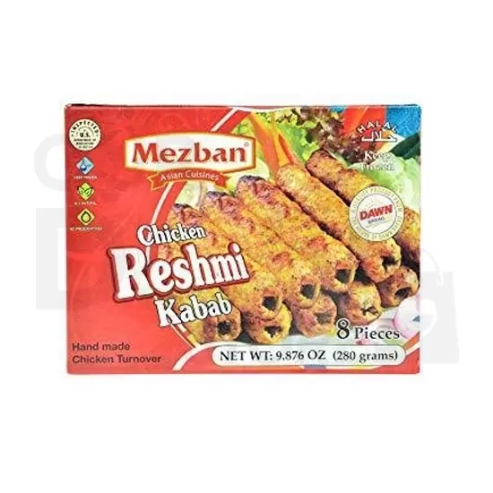 MEZBAN CHICKEN RESHMI KABAB :