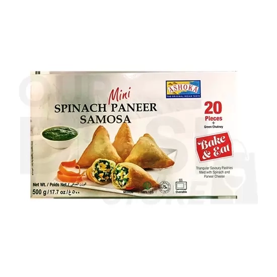 ASHOKA MINI SPINACH PANEER SAM