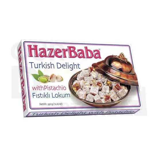 Hazer Baba Turkish Delight With Pistachio,