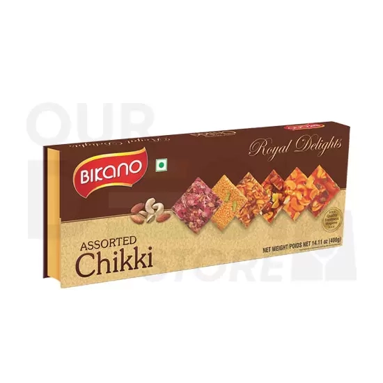 Bikaner Chikki Assor: 14.11 Oz