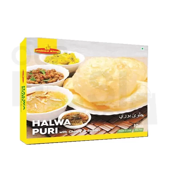 UNITED KING HALWA PURI : 10 PC
