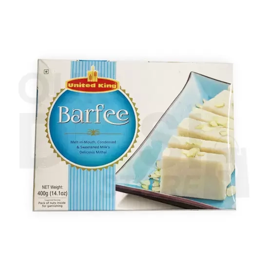 UNITED KING BARFEE : 400GM