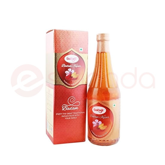GURUJI BADAM KESAR SYRUP:750ML