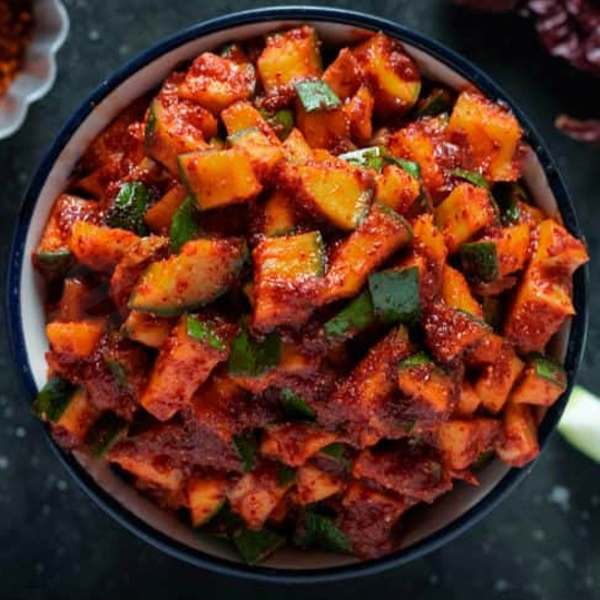 NAU HOT MANGO PICKLE: 13.4OZ