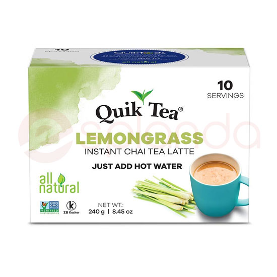 QUIK TEA LEMONGRASS CHAI :240G