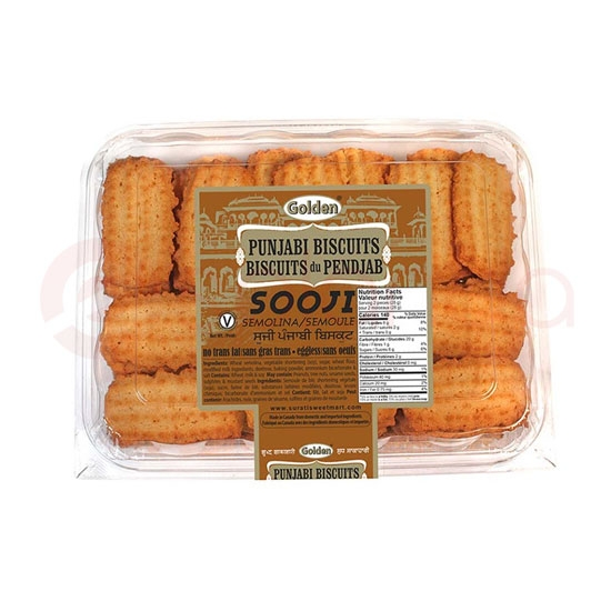 GOLDEN SOOJI BISCUITS: 680GM