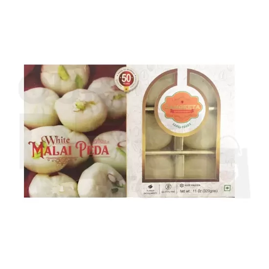 WHITE MALAI PEDA: 11OZ