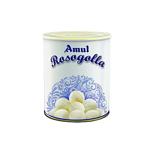 Amul Rosogolla (Soft Cheese Balls In Sugar Syrup -