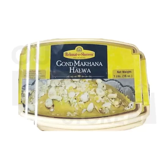 RES GOND MAKHANA HALWA: 16 OZ