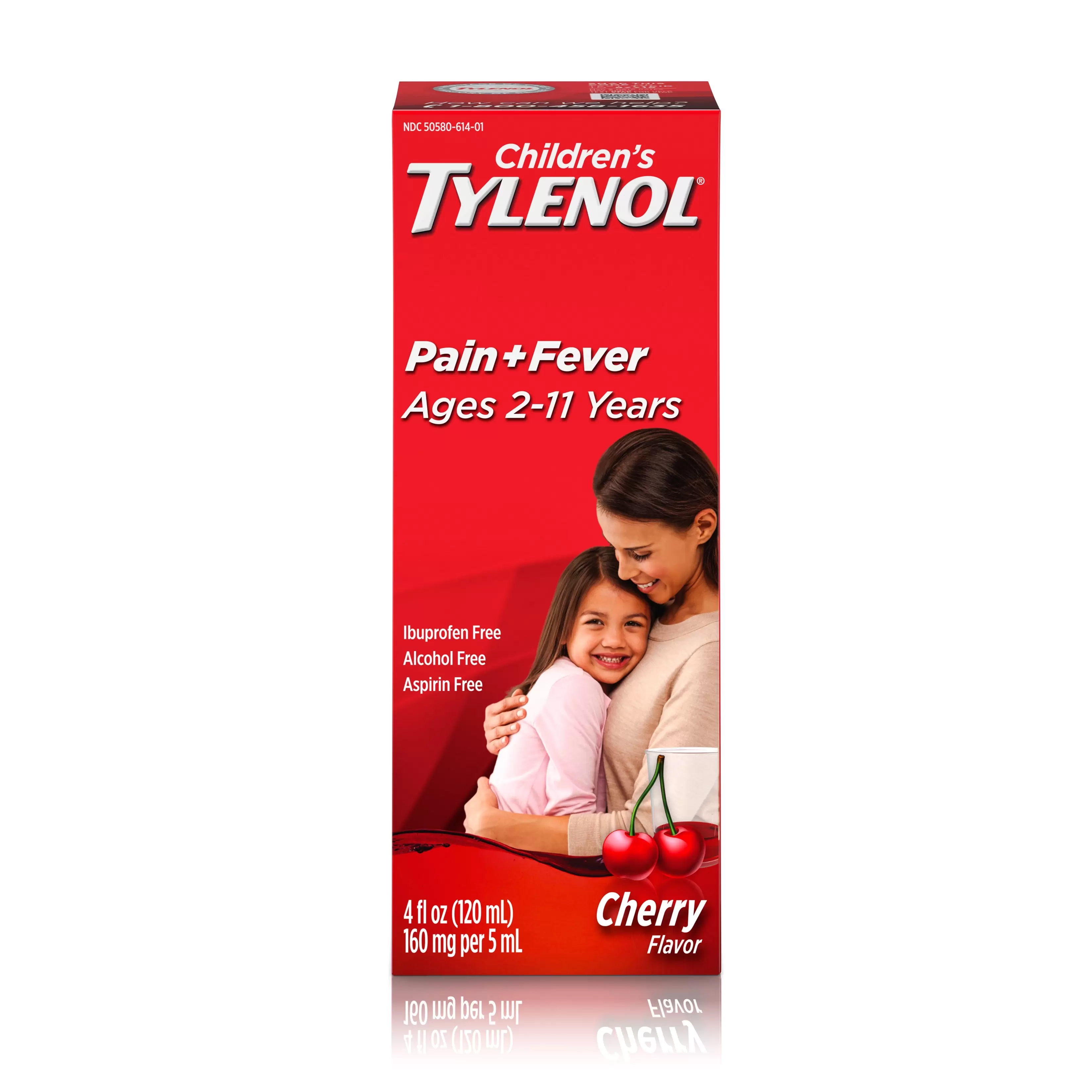 Children's Tylenol Pain + Fever Relief Medicine, Cherry -