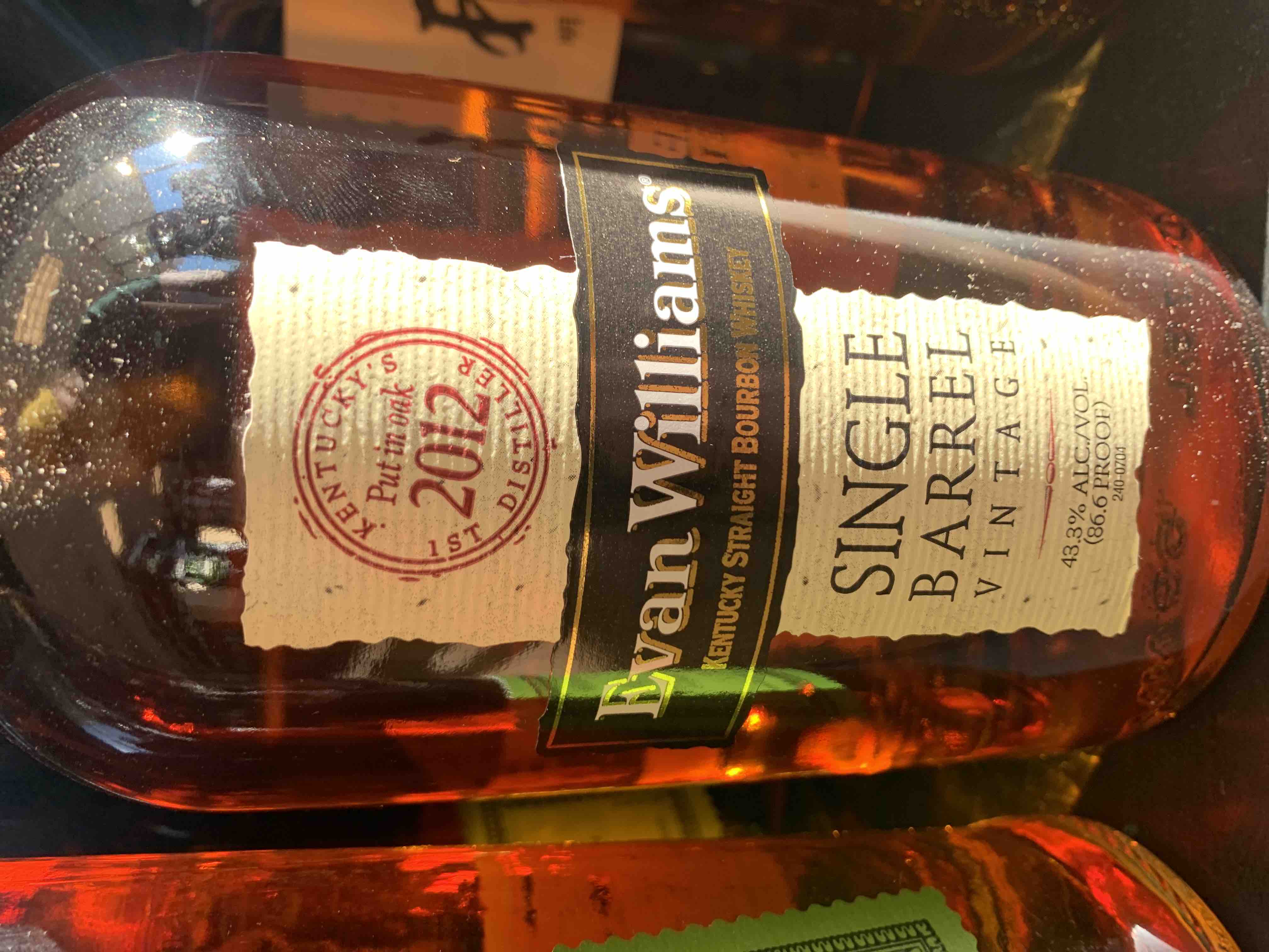 Evan Williams Single Barrel