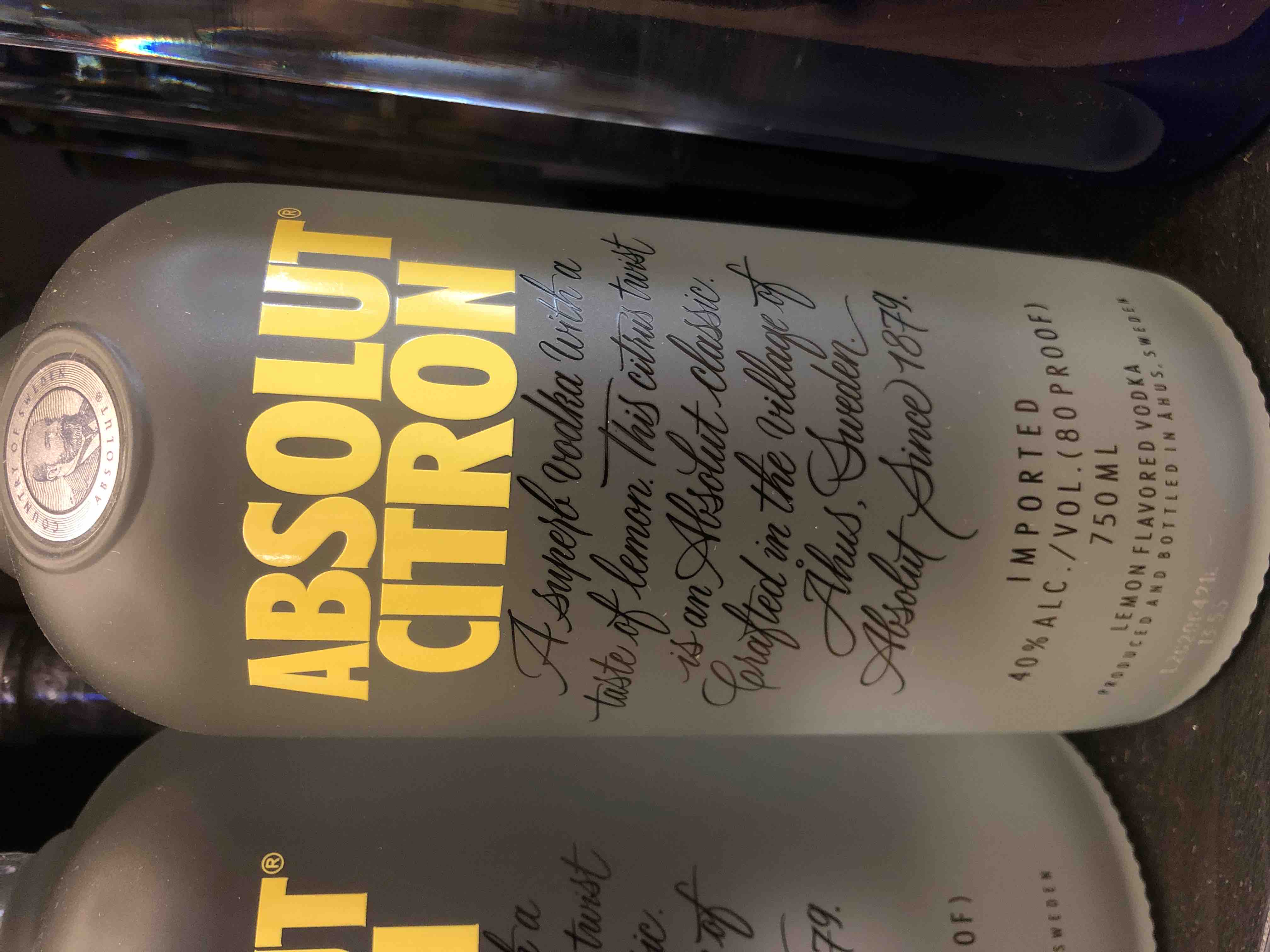 Absolut Citron Vodka