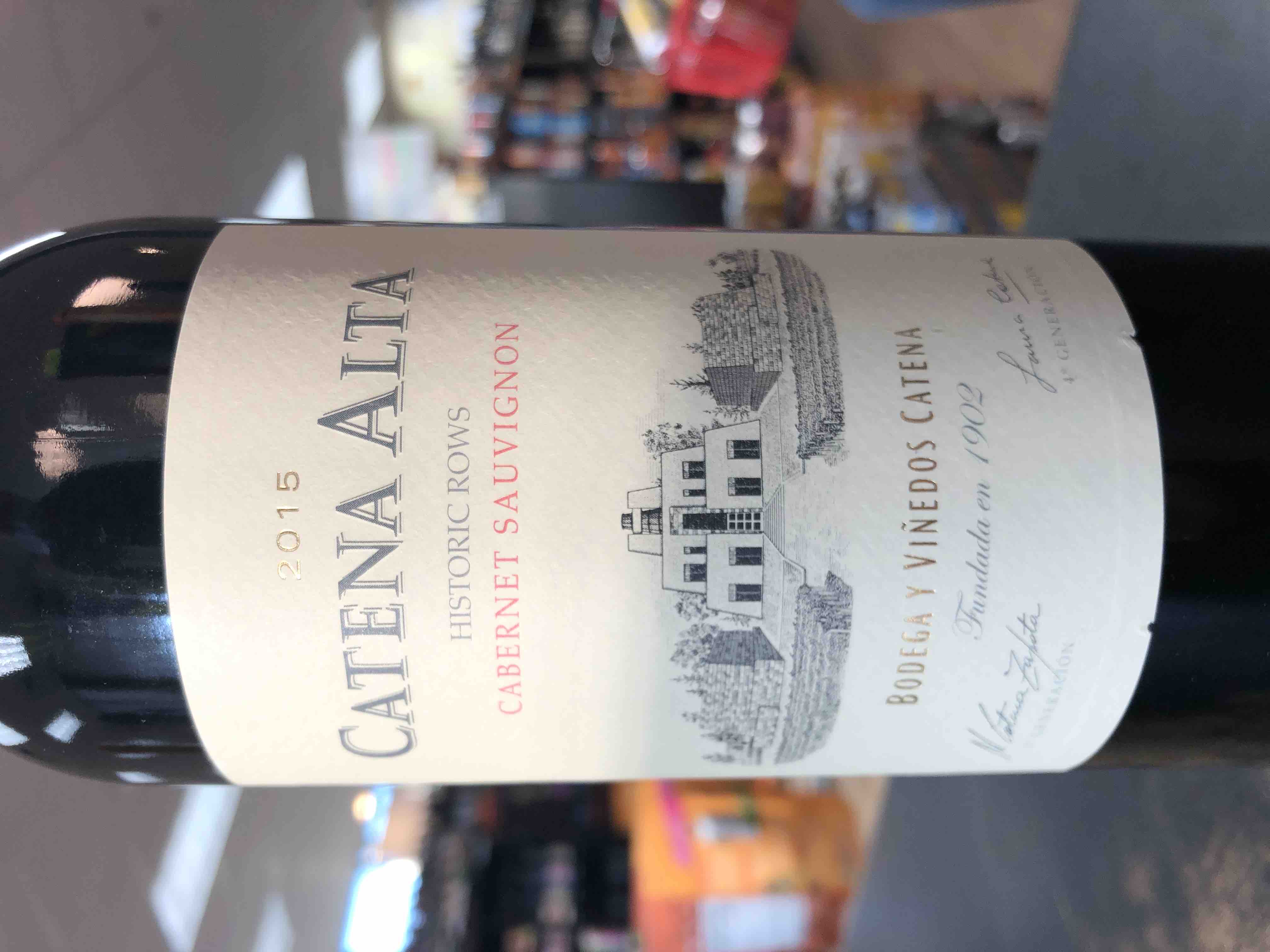 Catena Alta Cabernet Sauvignon